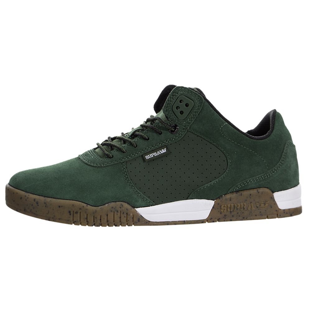 Baskets Basses Supra Ellington Vert Green/Gum Homme | SRQ-74929372